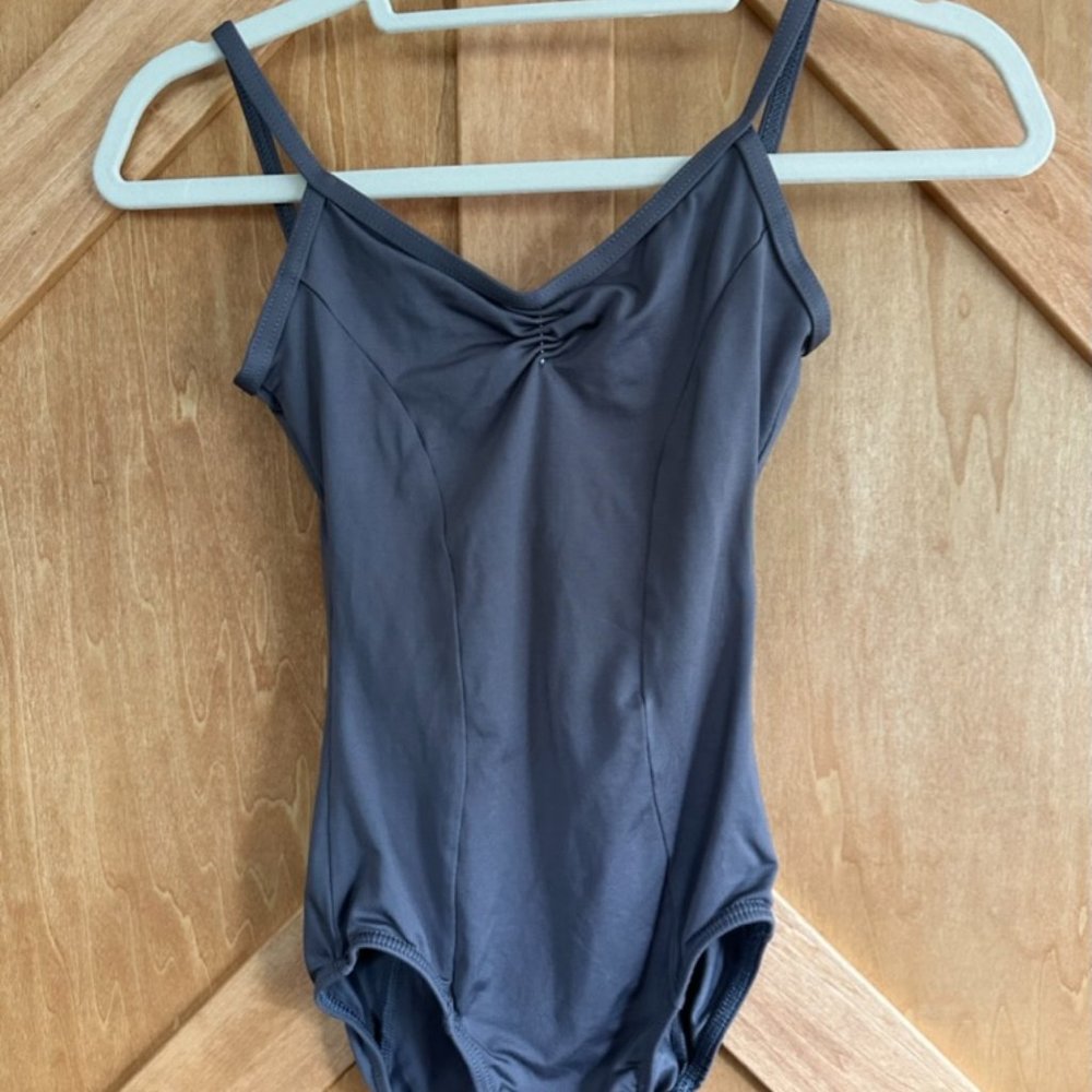Gray Ballet Leotard